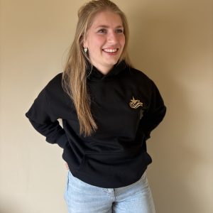 Hoodie Aquastar zwart
